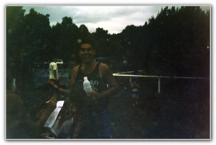 CJ at Byron Bay New Years 1992